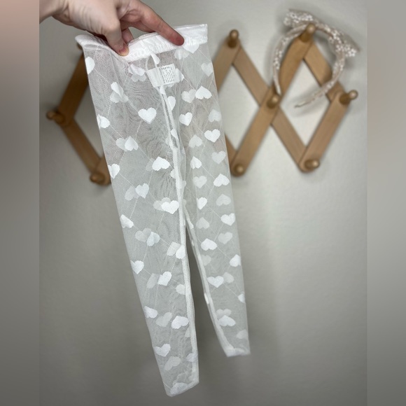 Mesh heart tights - Picture 3 of 6